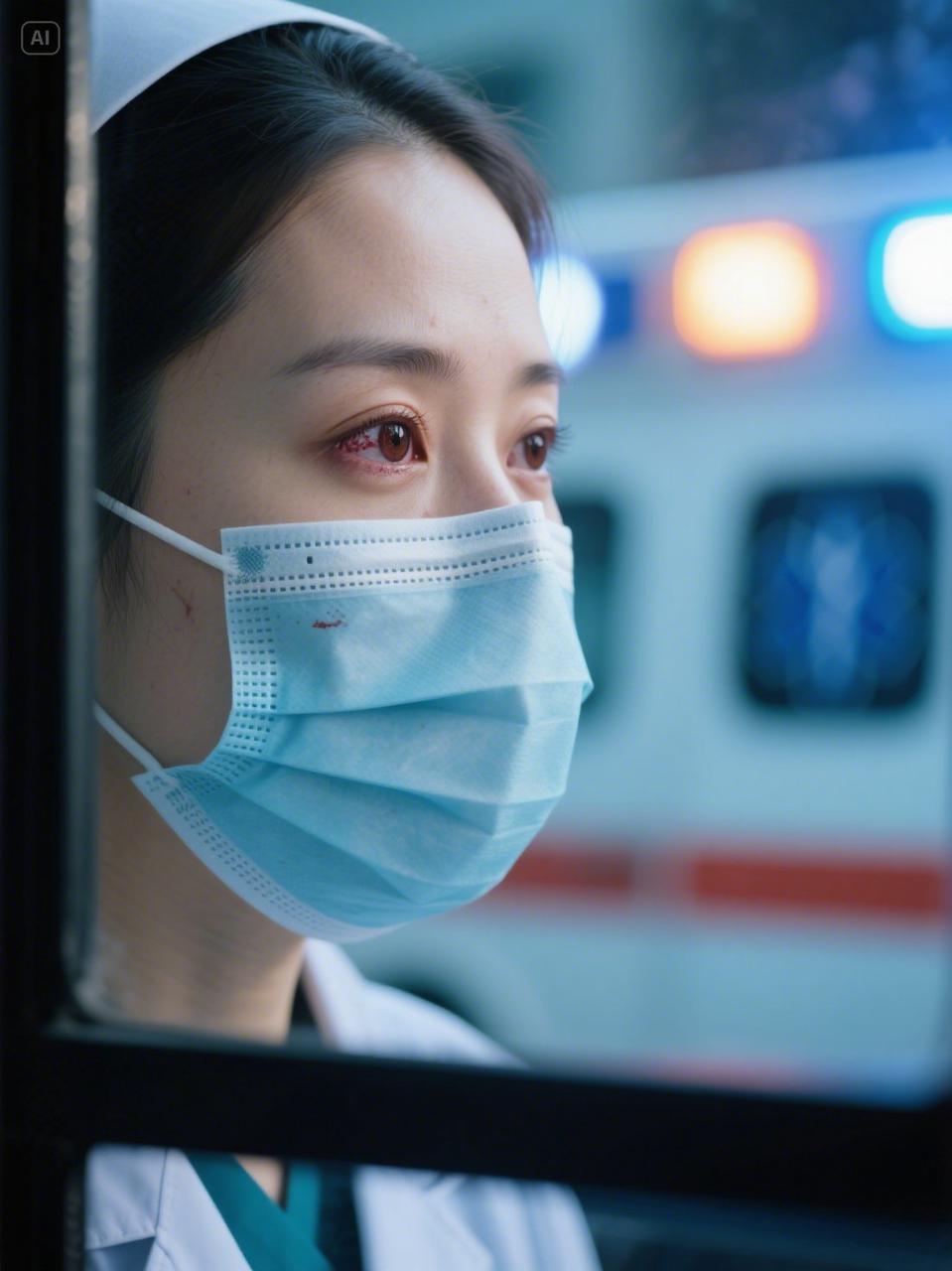 AI繪畫-即夢(mèng)3.0提示詞示例之人物情緒疲憊????圖